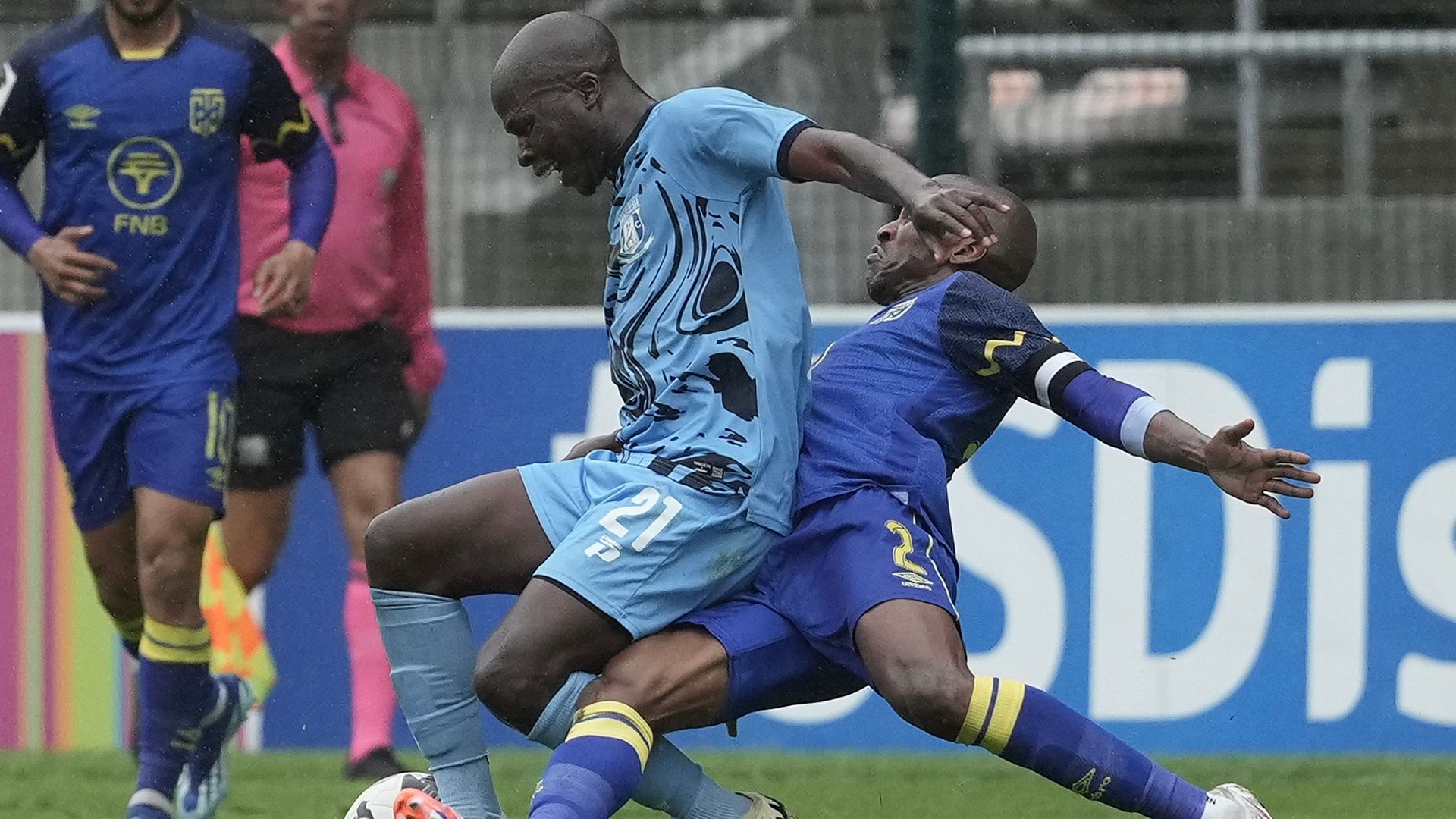 Edmore Chirambadare and Thamsanqa Mkhize, Cape Town City vs Magesi FC, October 2024