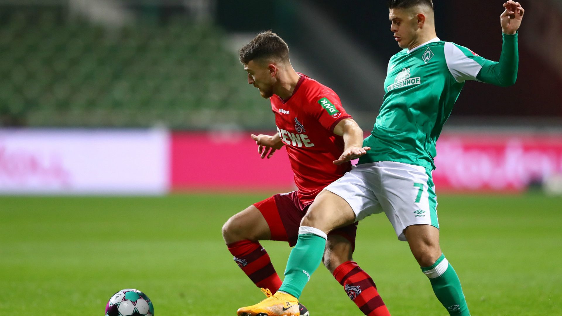 SALIH ÖZCAN KÖLN MILOT RASHICA WERDER BREMEN BUNDESLIGA 06112020