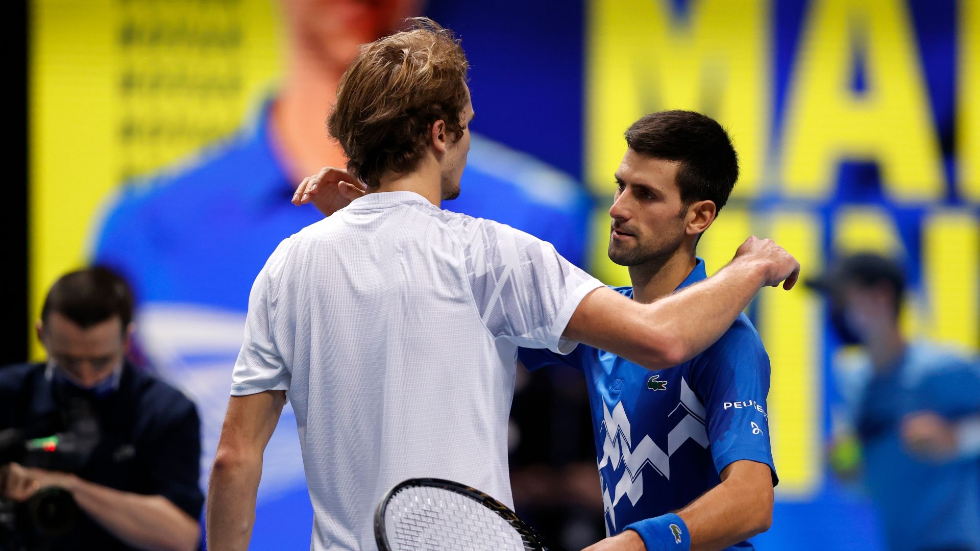 Djokovic Zverev 2020 Finals