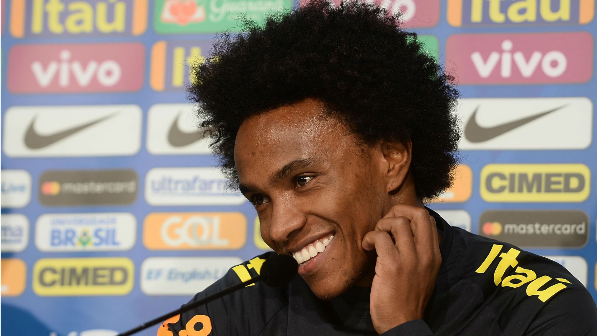 Willian Brasil Seleção coletiva 09 11 2017