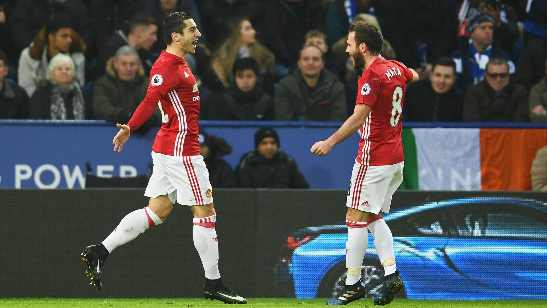 Henrikh Mkhitaryan Juan Mata Manchester United Premier League