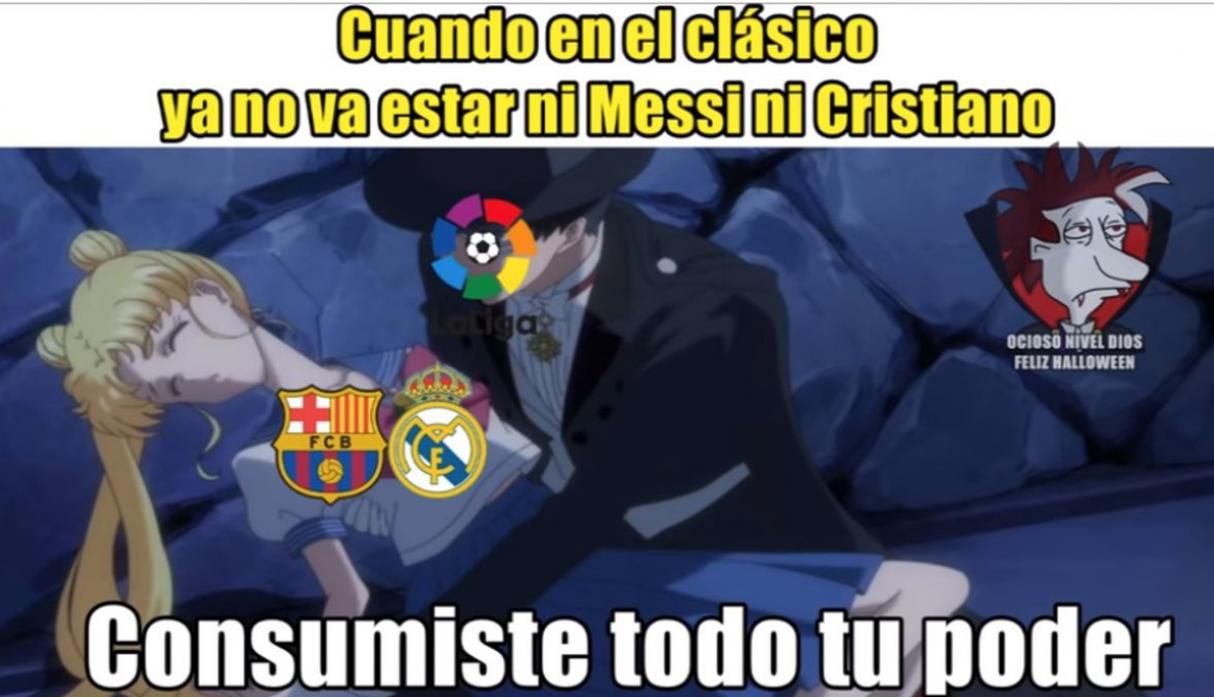 Memes Clásico Barcelona Real Madrid 281018