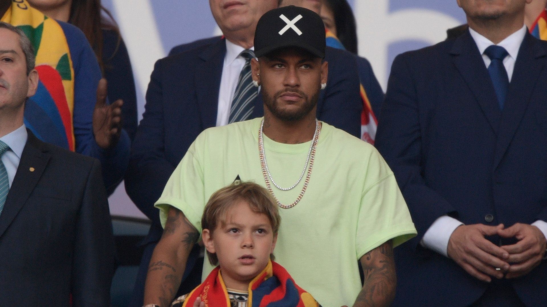 Neymar David Lucca Brasil Peru Copa America final 07072019