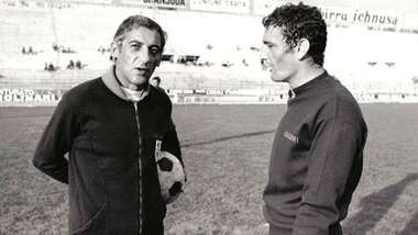 Manlio Scopigno Luigi Riva Cagliari Serie A