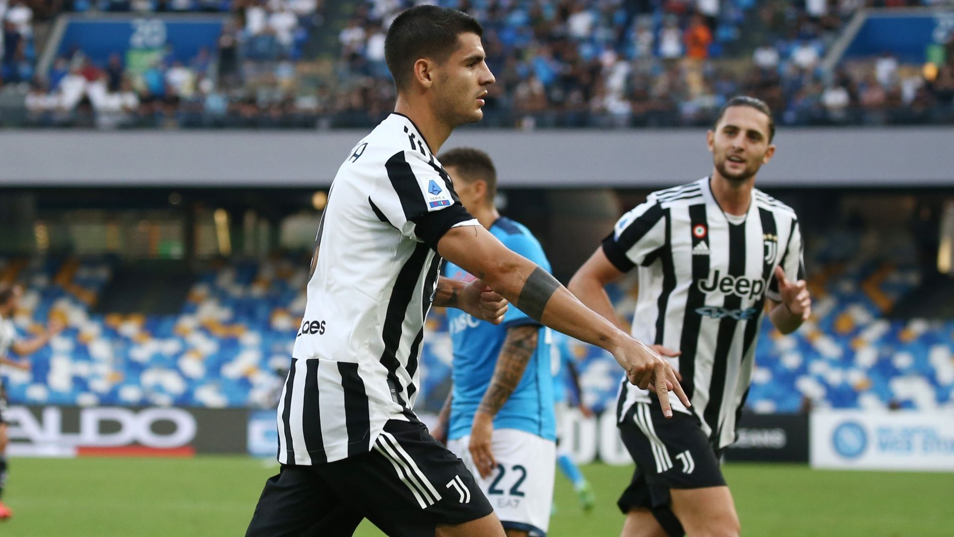 Morata Napoli Juventus Serie A