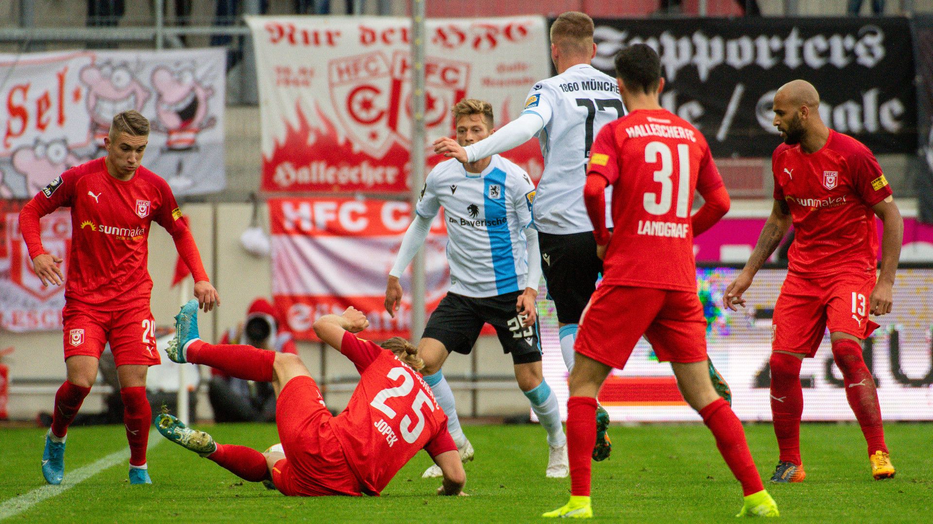 Hallescher FC vs. 1860 München 09112019_Holger John