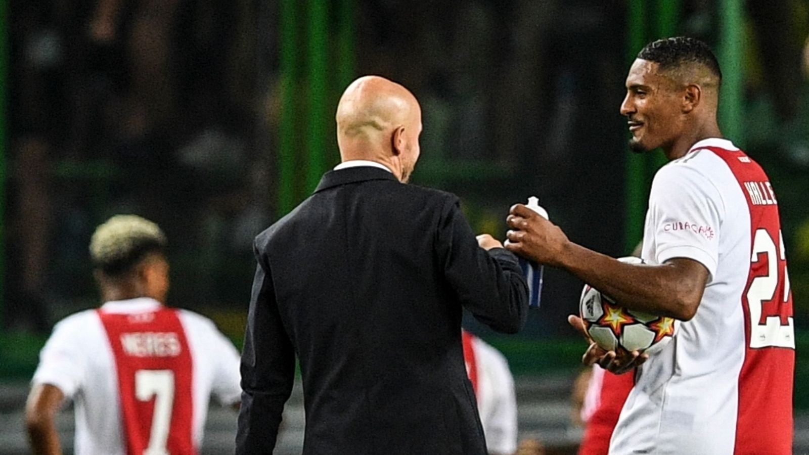 Erik ten Hag & Sebastien Haller - Ajax 2021