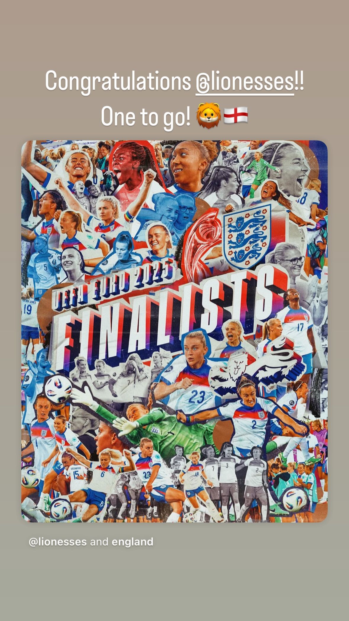 Harry Kane Lionesses 