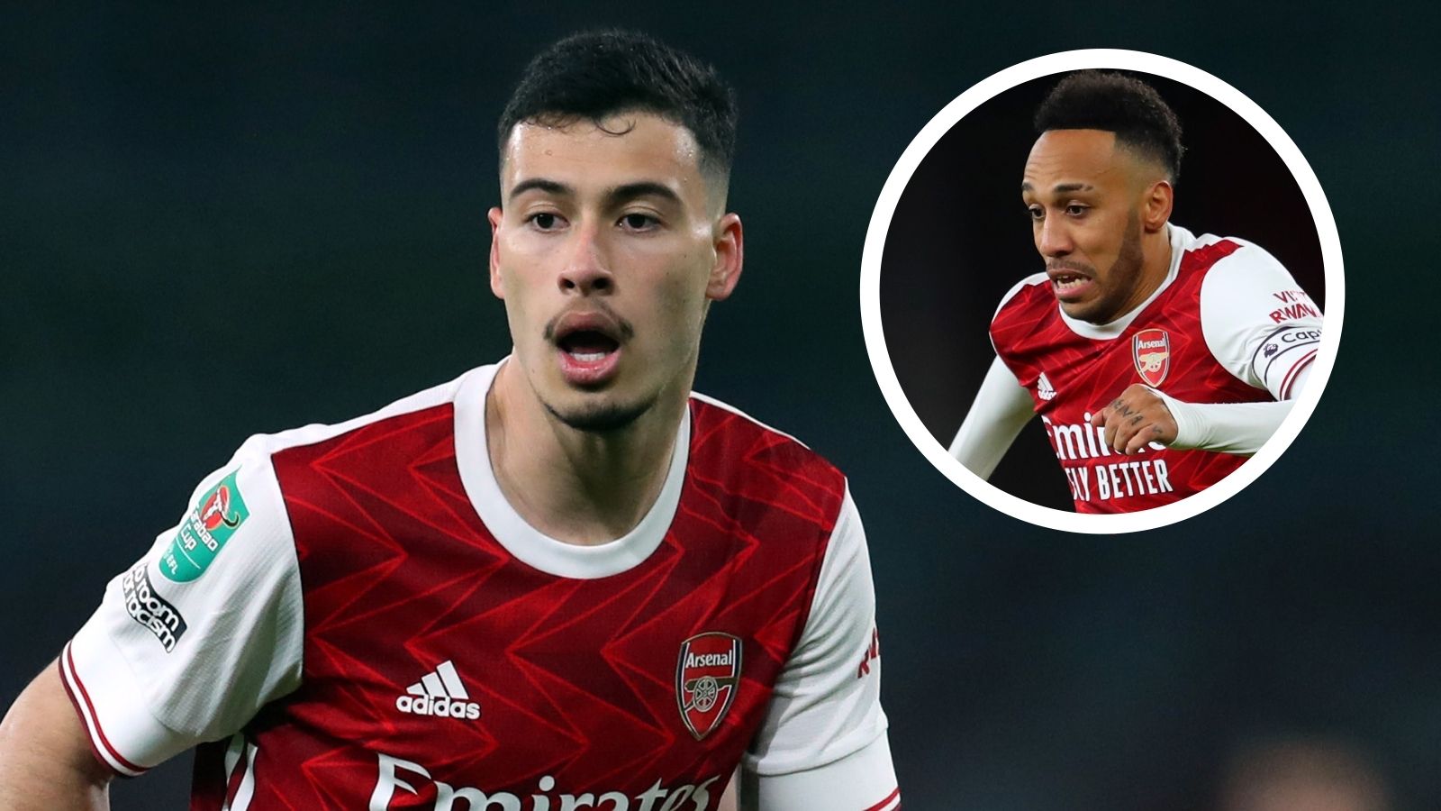 Gabriel Martinelli Pierre-Emerick Aubameyang