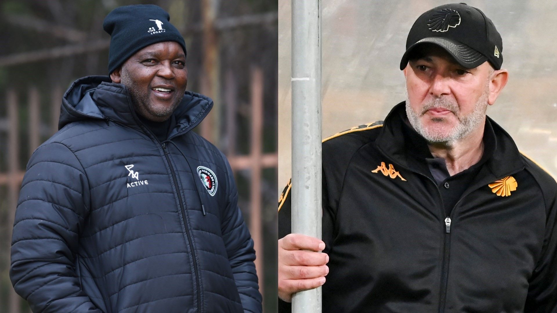 Pitso Mosimane and Nasreddine Nabi