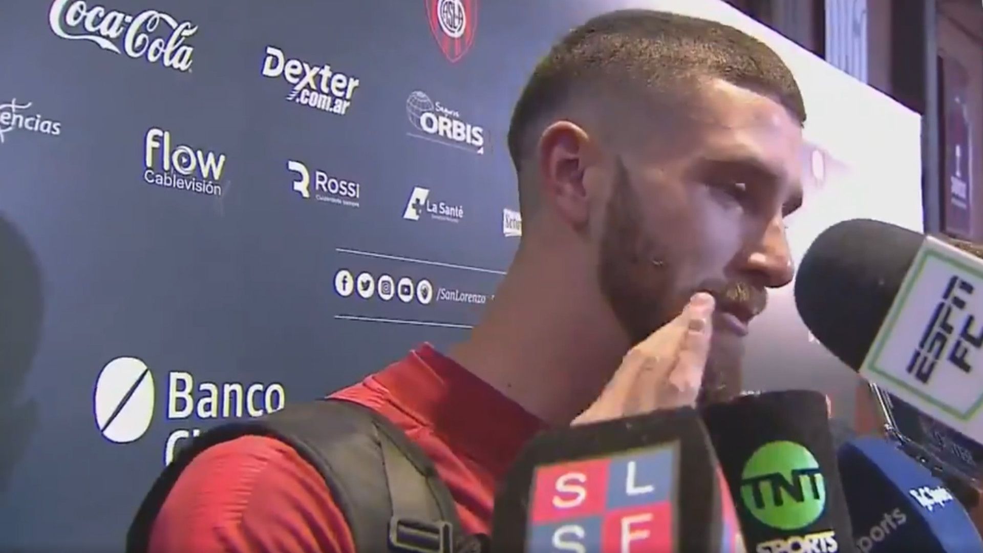 Video Marcos Senesi San Lorenzo 31082019