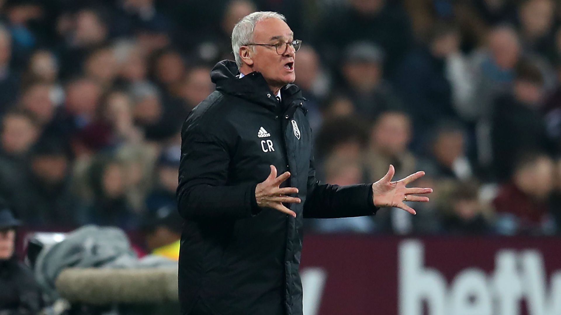 Claudio Ranieri Fulham West Ham Premier League 2019