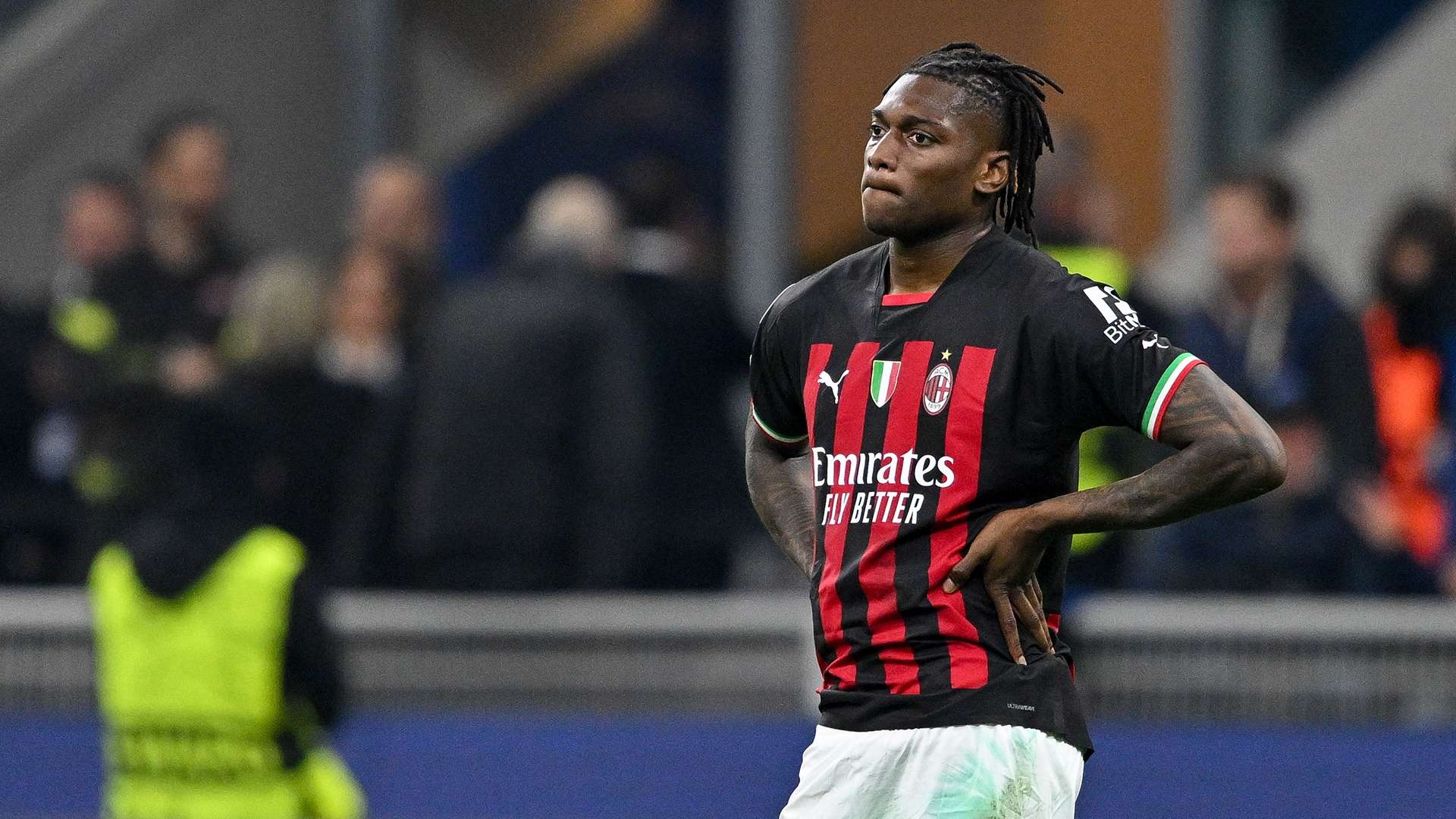 Rafael Leao AC Milan Inter 2022-23 Champions League