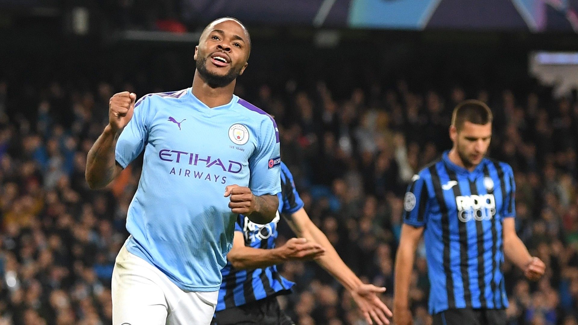 Raheem Sterling Manchester City Atalanta 2019