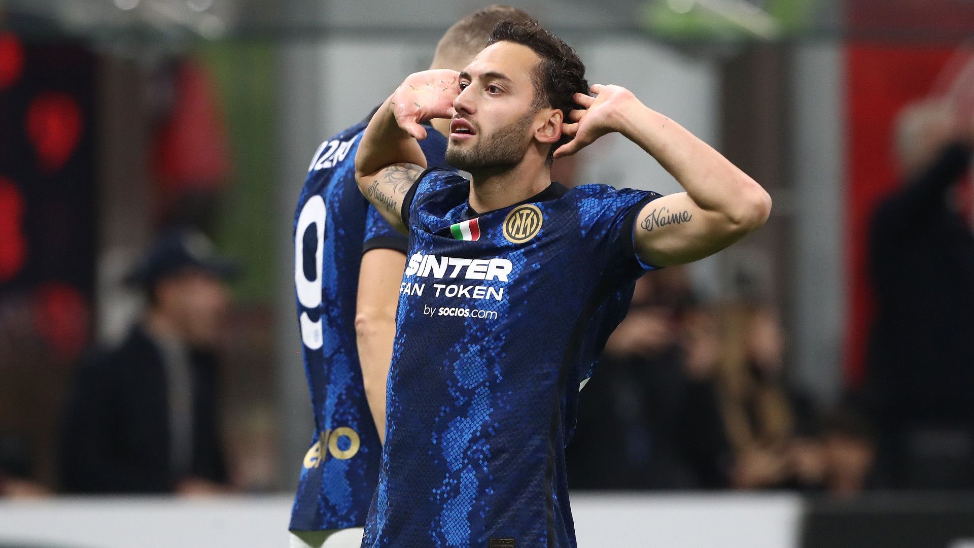 Hakan Calhanogli Milan Inter Serie A