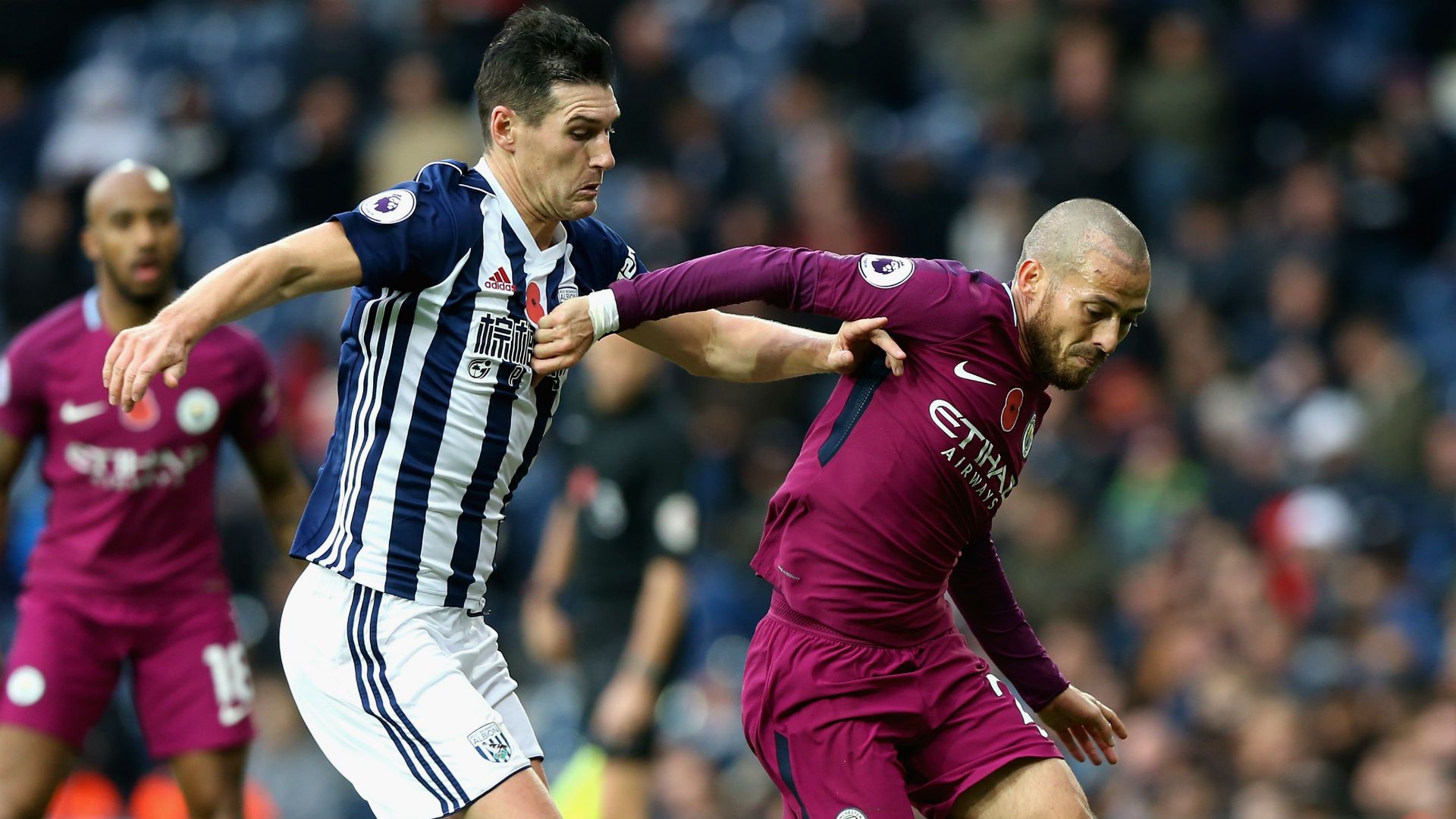 David Silva Manchester City WBA
