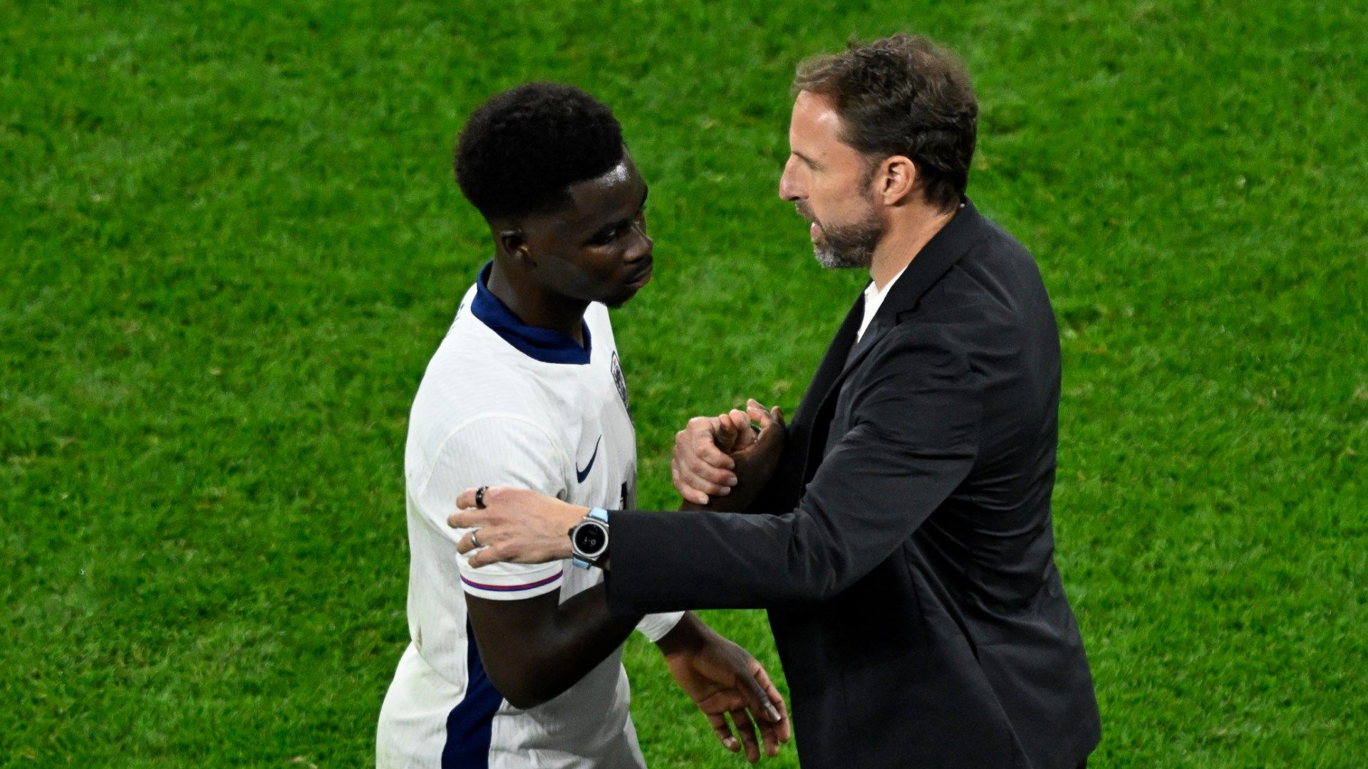 Bukayo Saka Gareth Southgate