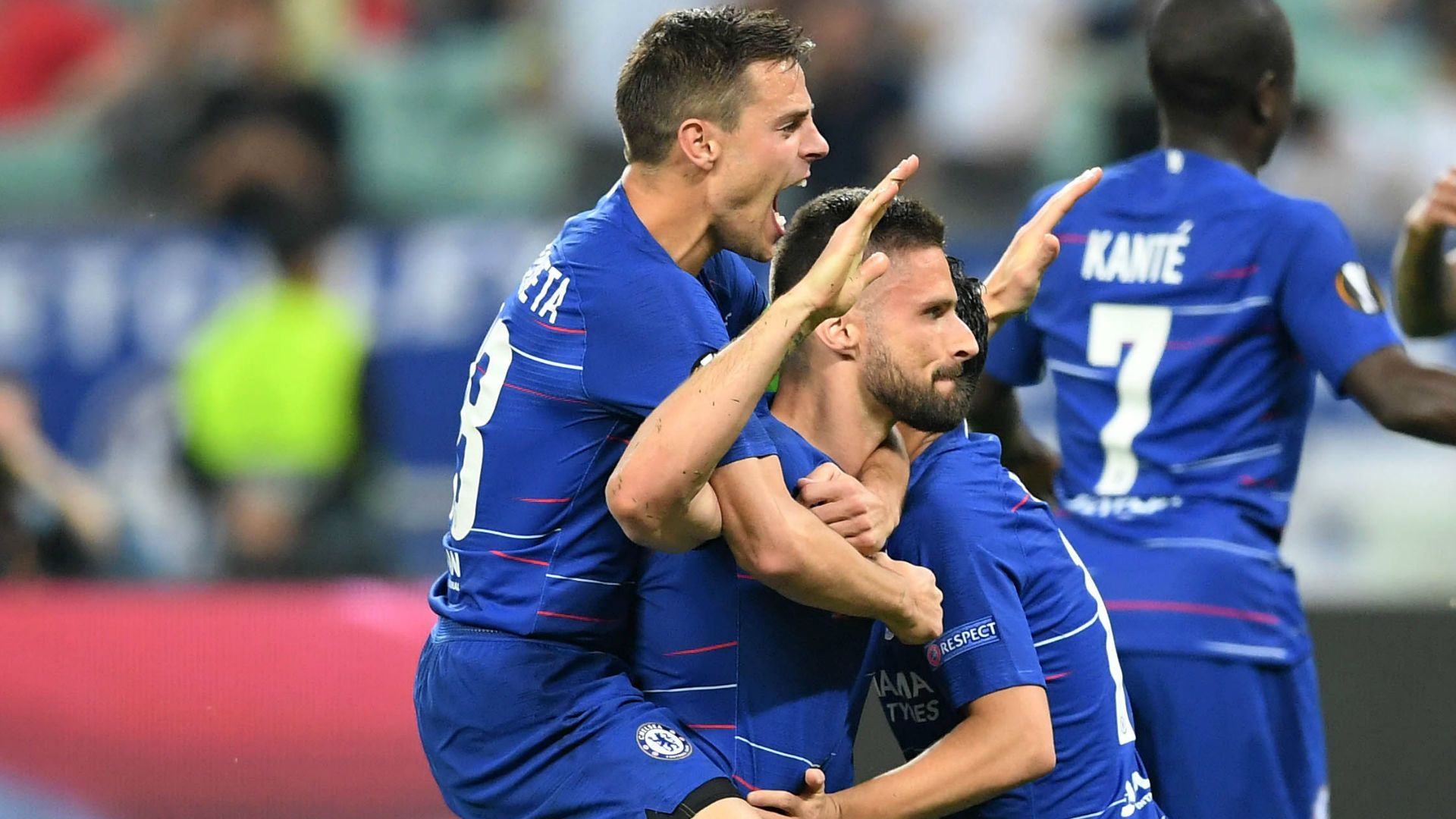 Giroud Chelsea Arsenal Europa League