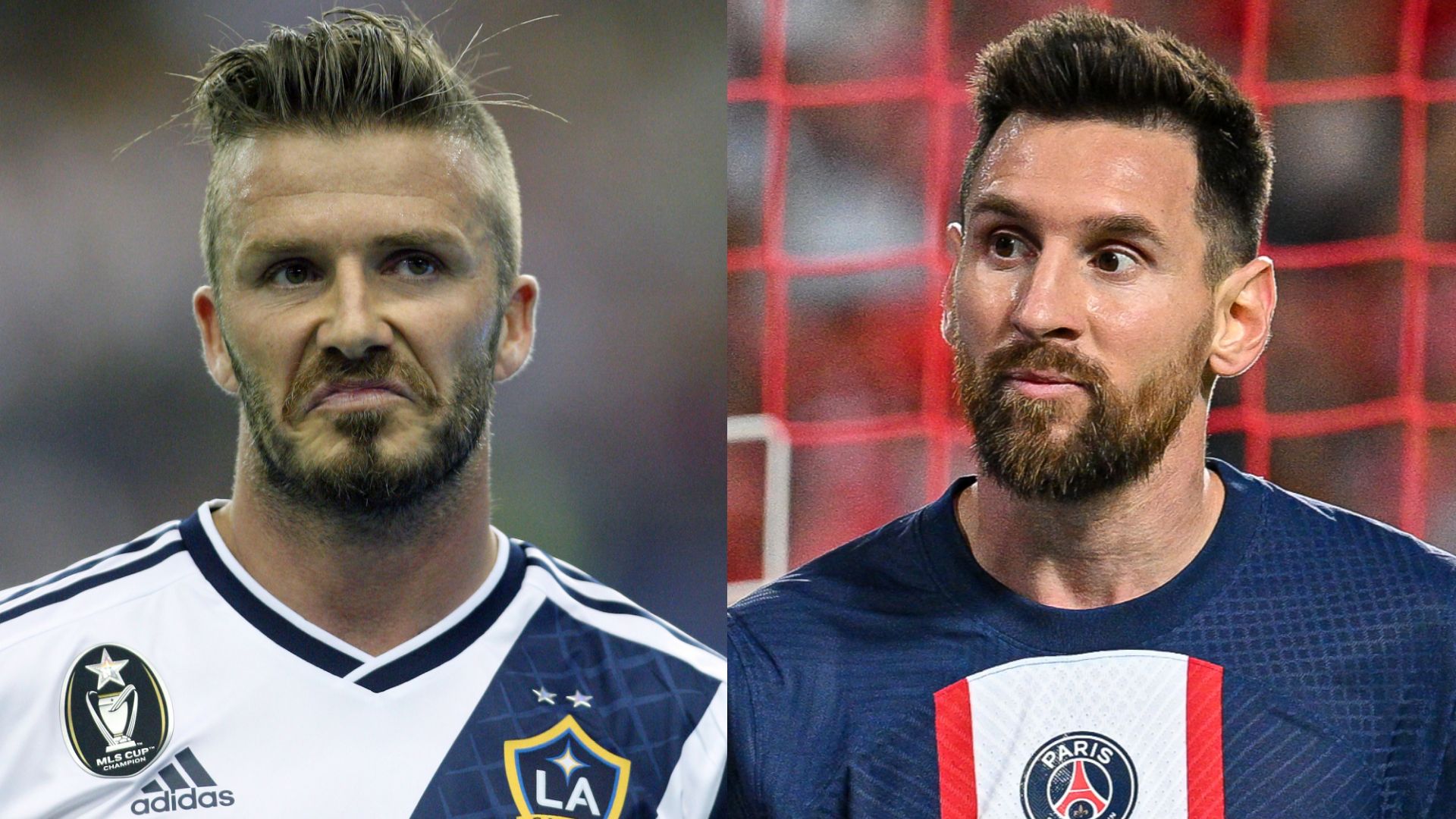 David Beckham Lionel Messi