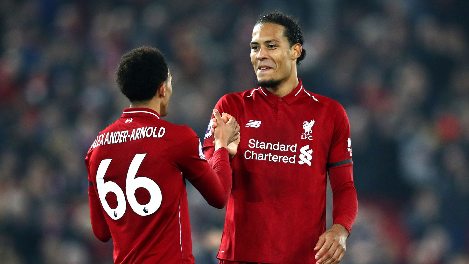 Alexander-Arnold Van Dijk Liverpool 2018-19