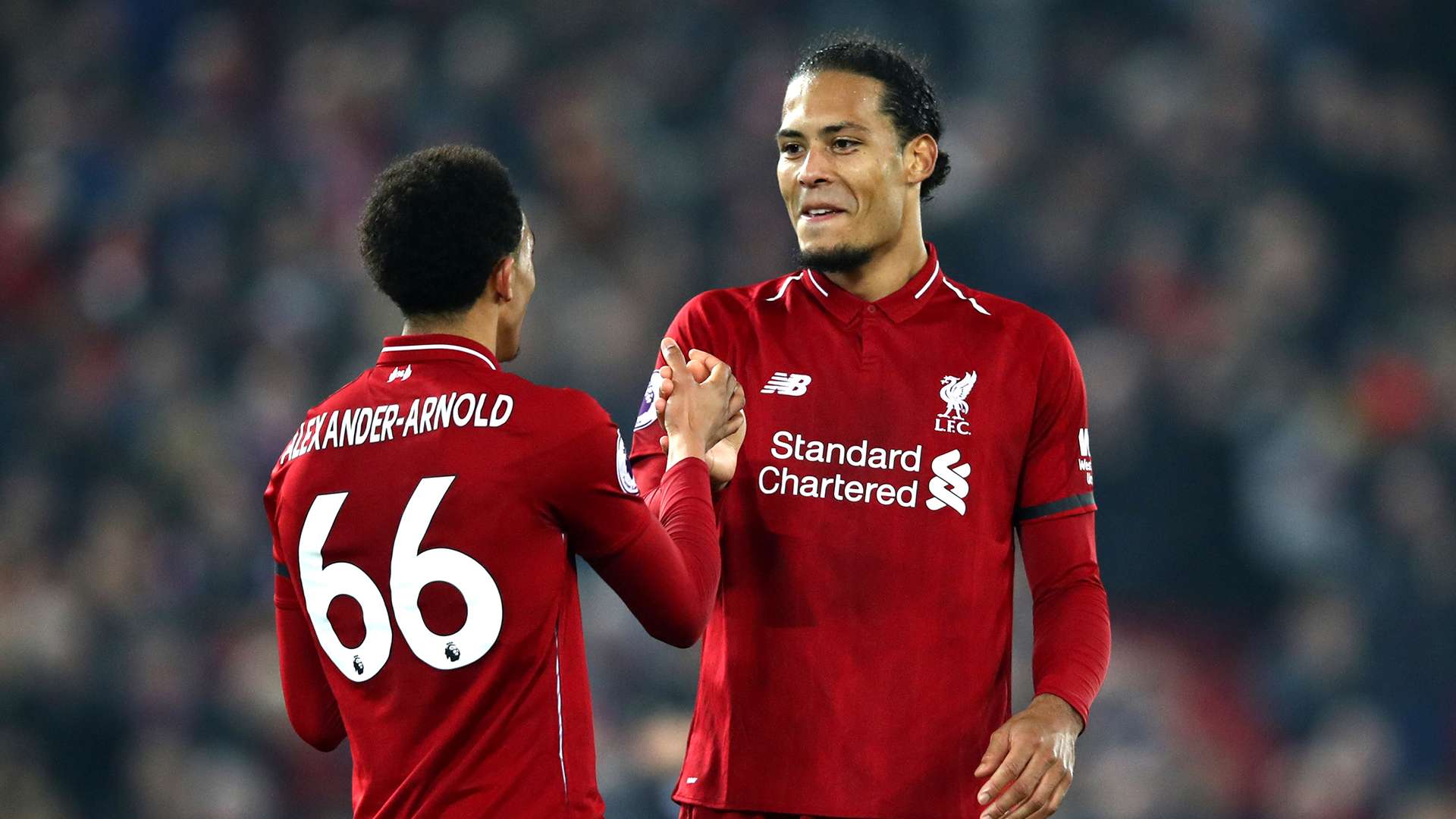 Alexander-Arnold Van Dijk Liverpool 2018-19