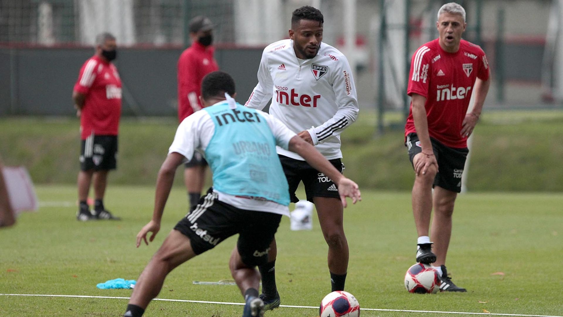 Reinaldo treino São Paulo 2021