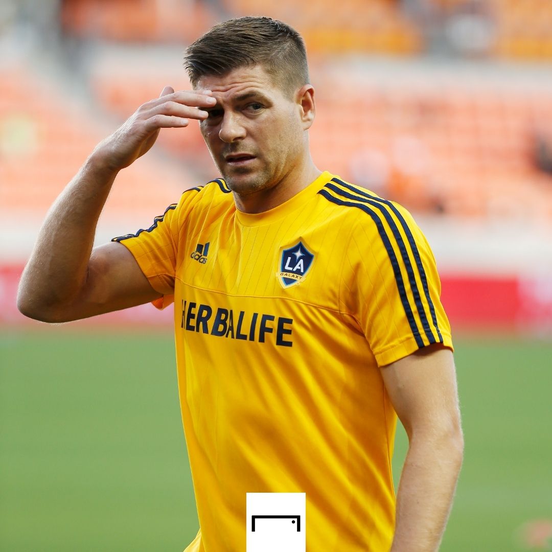 Steven Gerrard LA Galaxy MLS GFX