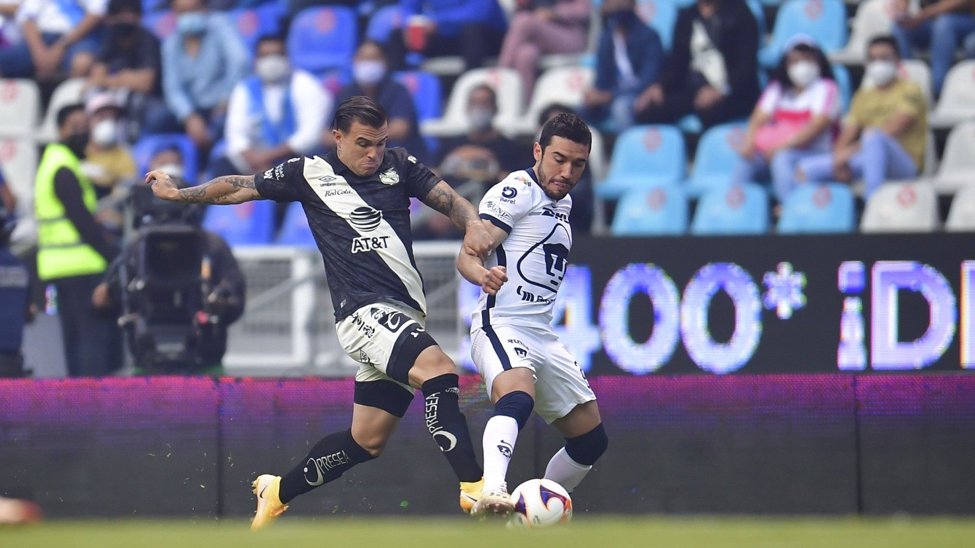 Juan Pablo Vigón Christian Tabó Puebla Pumas Guardianes 2021