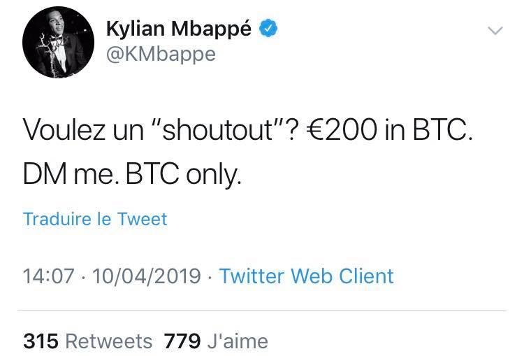 Mbappe Twitter