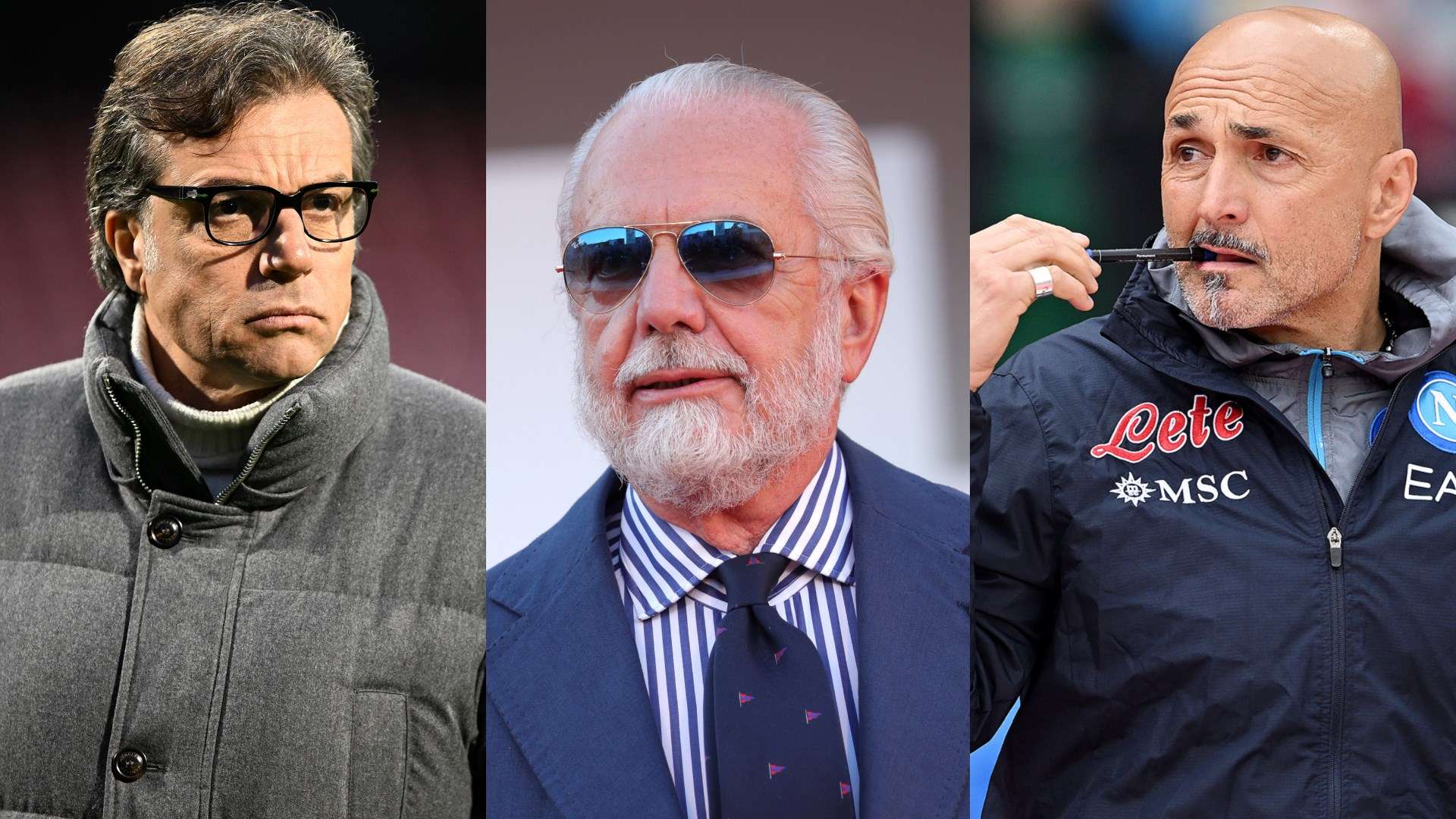 De Laurentiis Giuntoli Spalletti