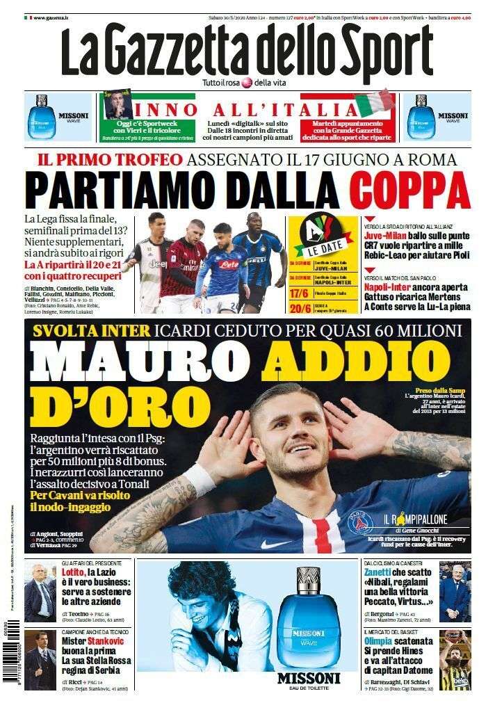 Gazzetta 30 May