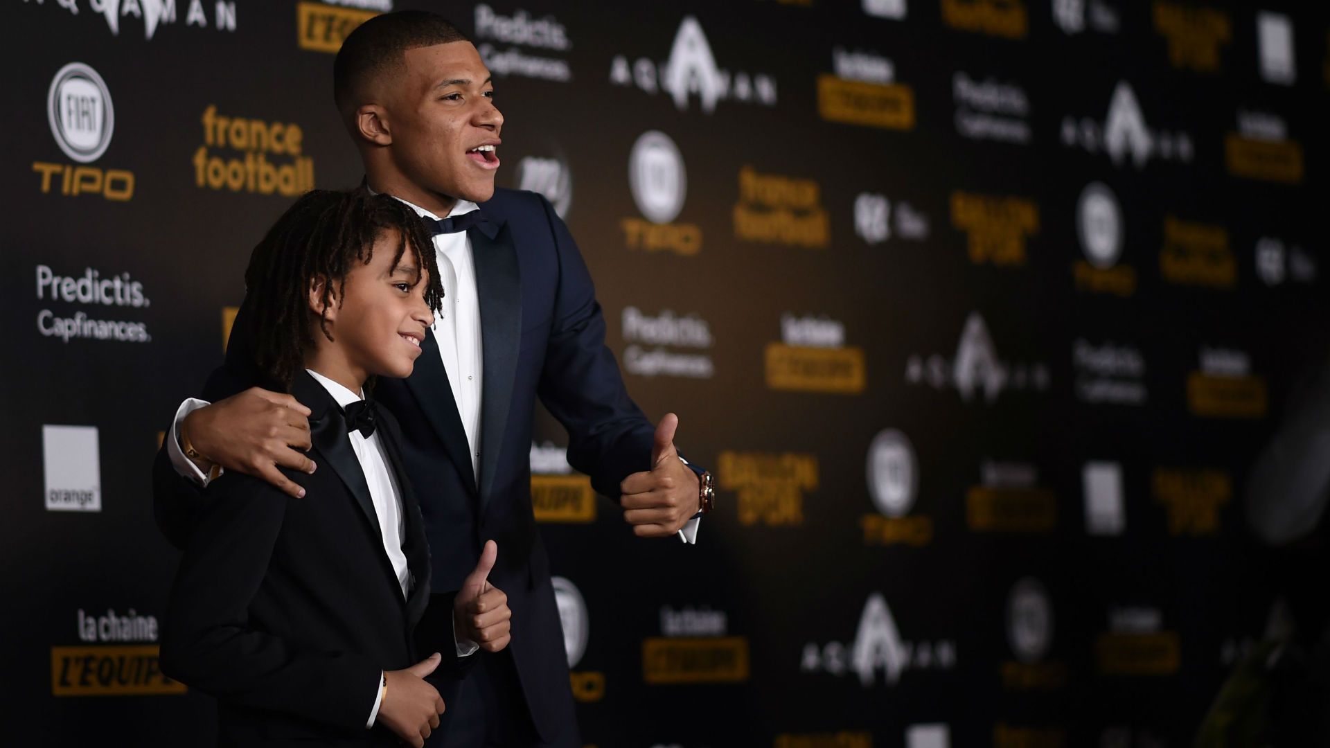 Kylian & Ethan Mbappe
