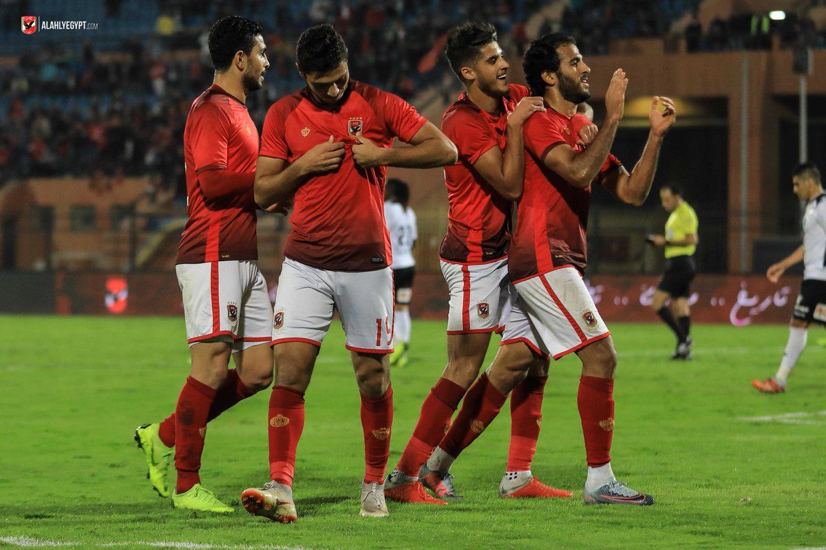 الأهلي - طلائع الجيش (محمد شريف، مروان محسن، أحمد الشيخ)