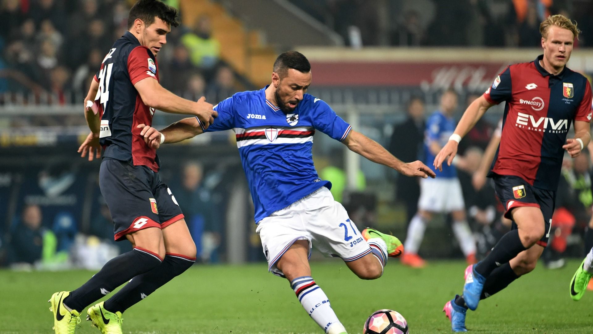 Fabio Quagliarella Genoa Sampdoria Serie A