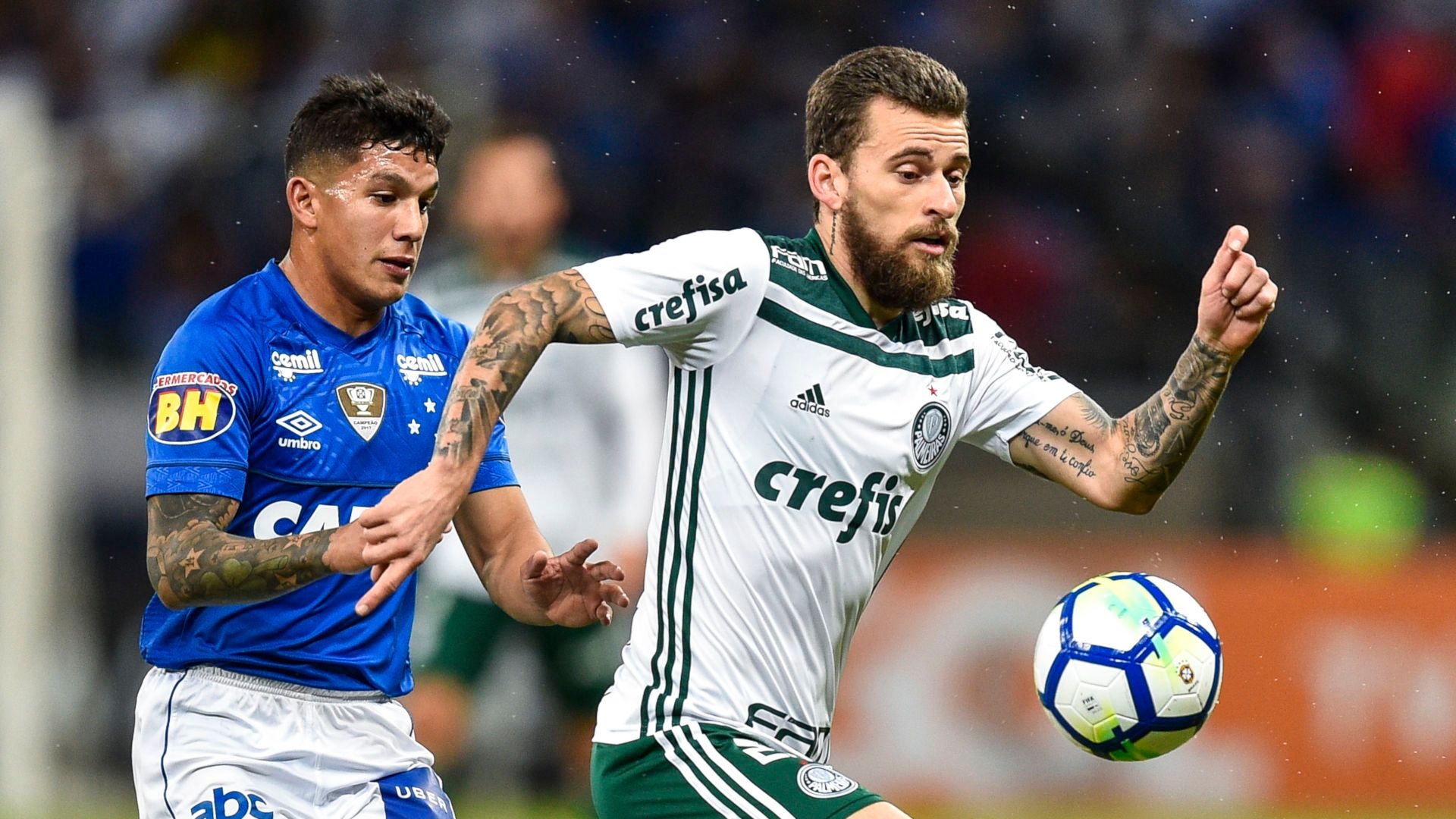 Lucas Romero Lucas Lima Cruzeiro Palmeiras Brasileirao Serie A 30052018
