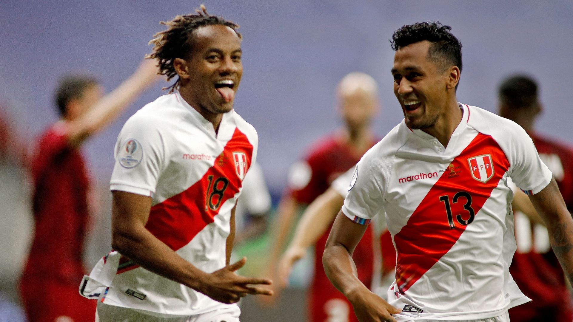 André Carrillo Venezuela Perú Copa América 2021