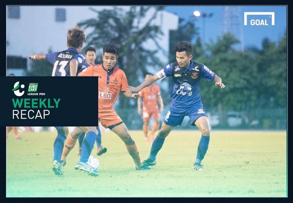 สรุปผลการแข่งขันฟุตบอล ยูโร่ เค้ก ลีก โปร (T3) ประจำวันอาทิตย์ ที่ 27 สิงหาคม 2560