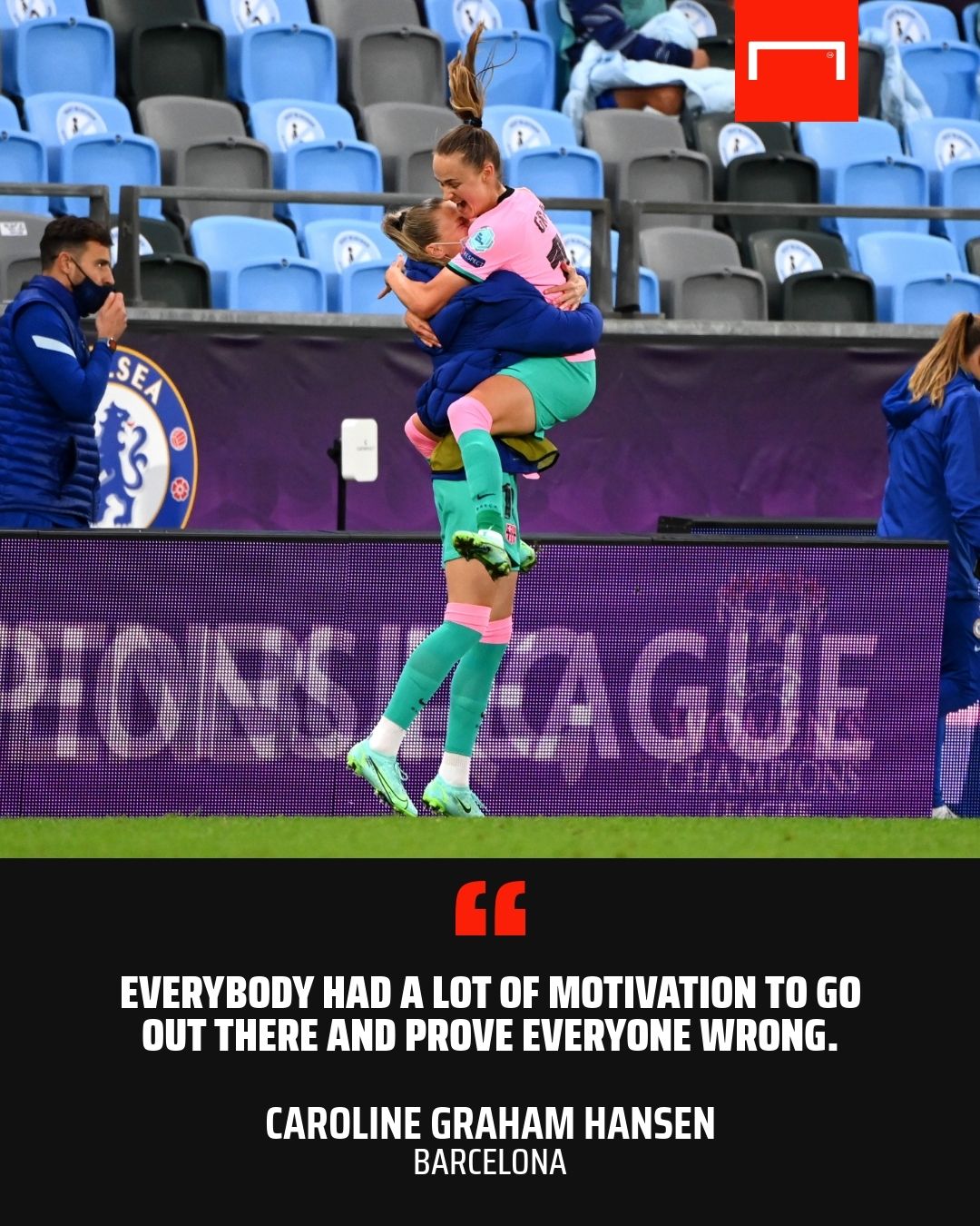 Caroline Graham Hansen quote PS 4:5