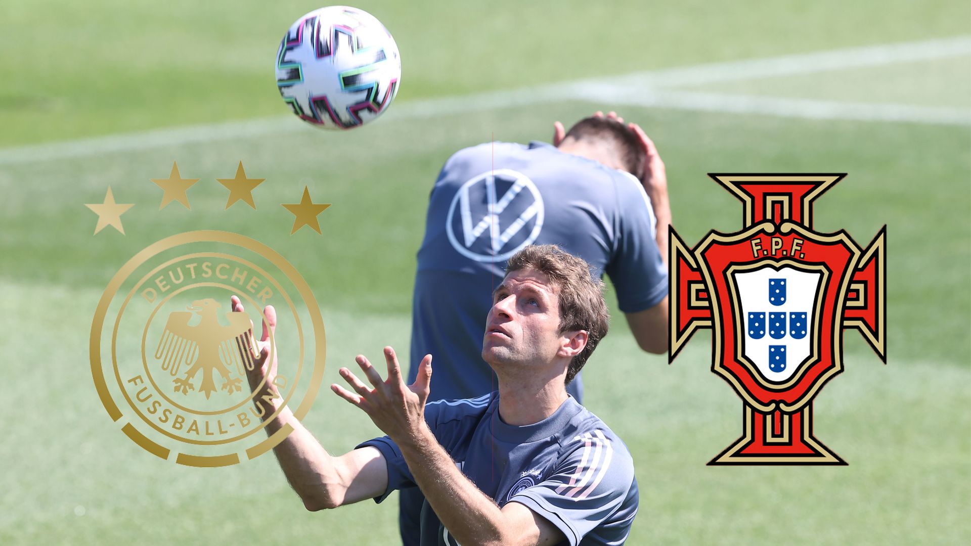 Deutschland Portugal Thomas Müller 2021 EM TV heute live stream gfx