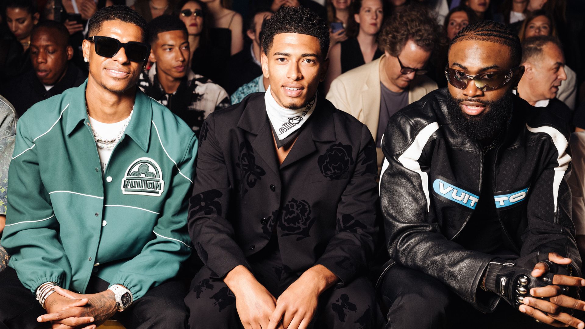 Marcus Rashford Jude Bellingham Paris Fashion Week 2023