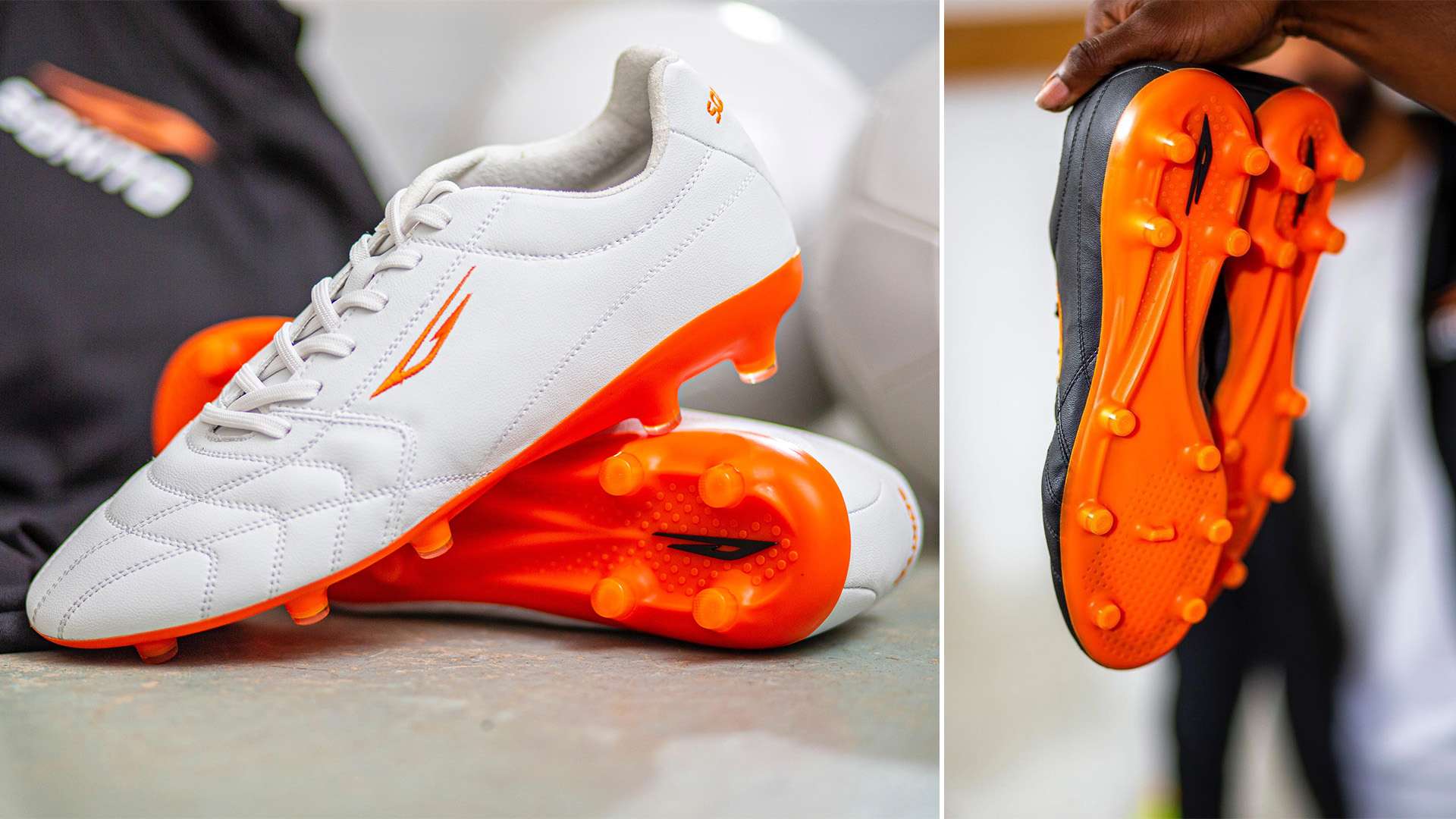 Sokito football boots - close up 