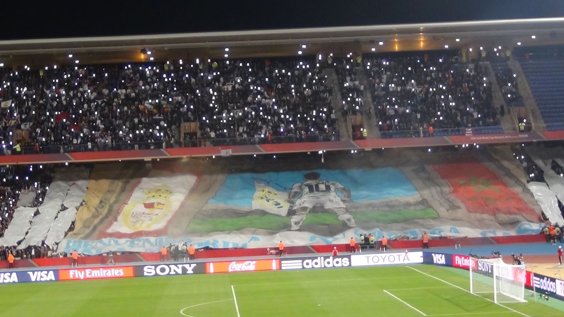 Real Madrid fans in Morocco Club World Cup 2014