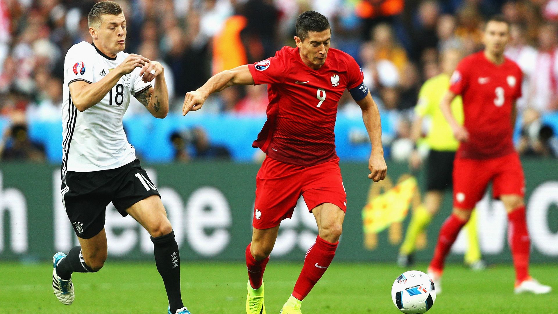 Robert Lewandowski Polen Deutschland 16062016