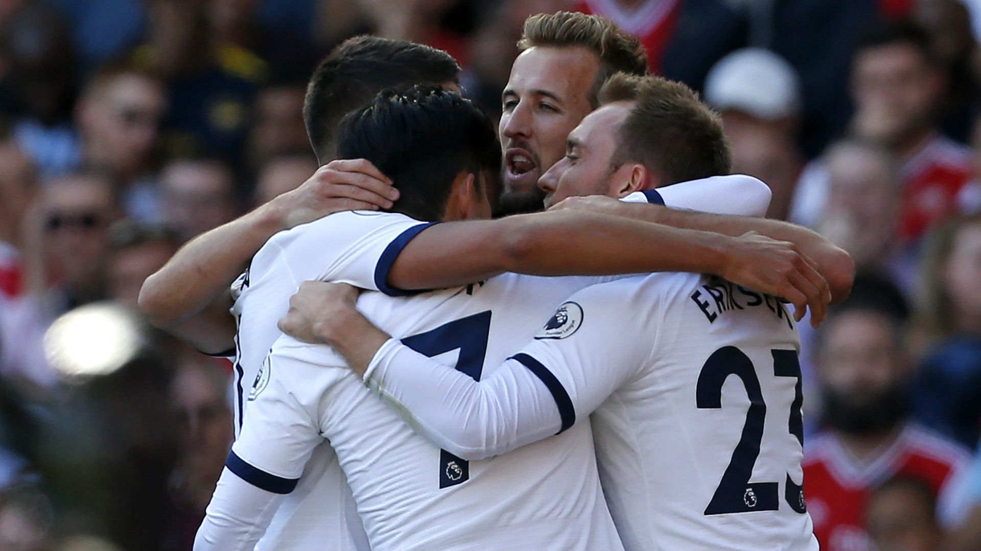 Harry Kane Christian Eriksen Arsenal vs Tottenham 2019-20