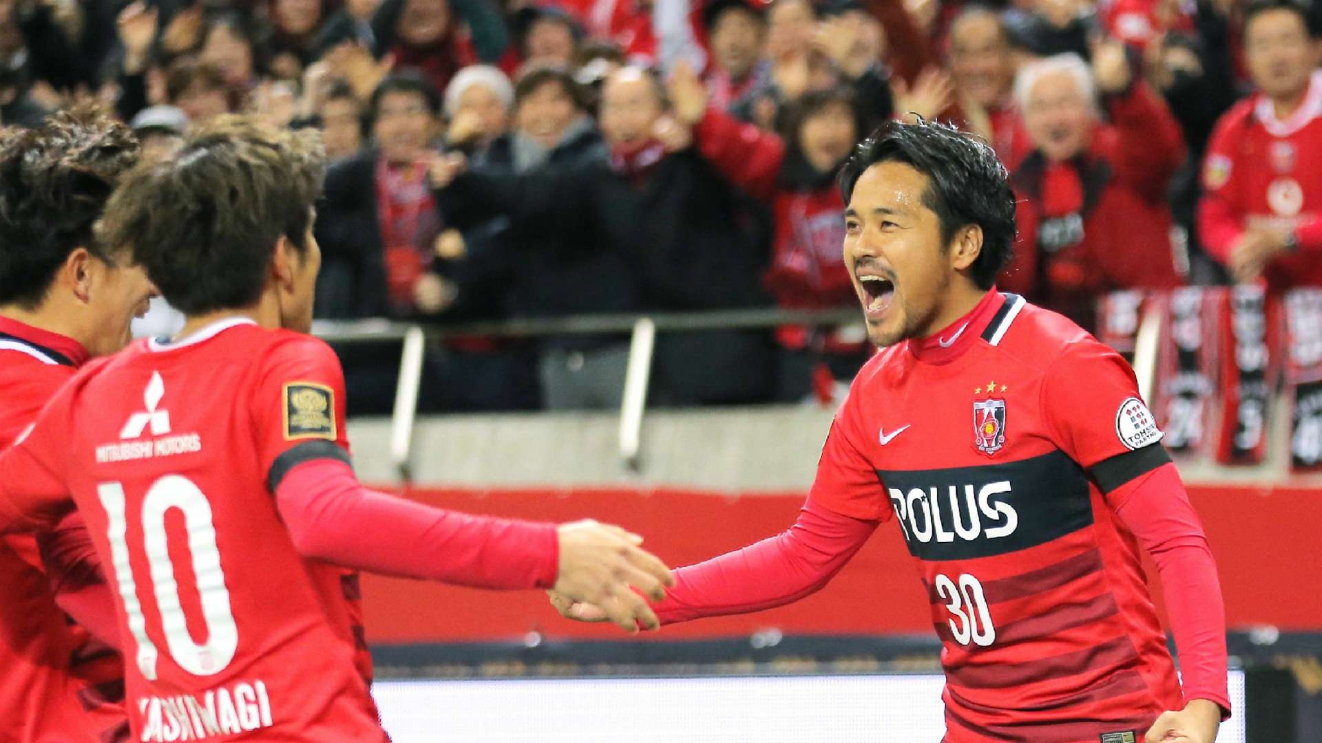 Shinzo Koroki Urawa Red Diamonds v Kashima Antlers J.League 03122016