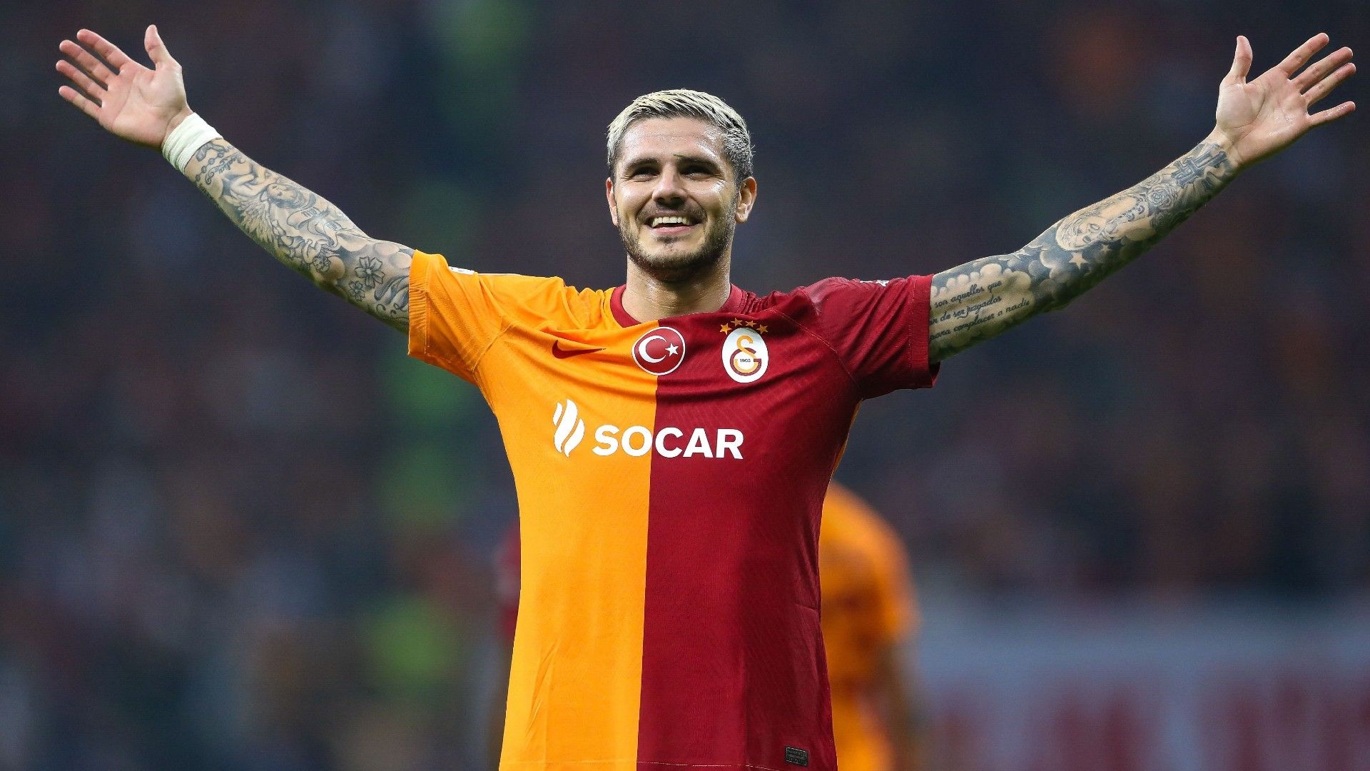 Mauro Icardi (9) of Galatasaray