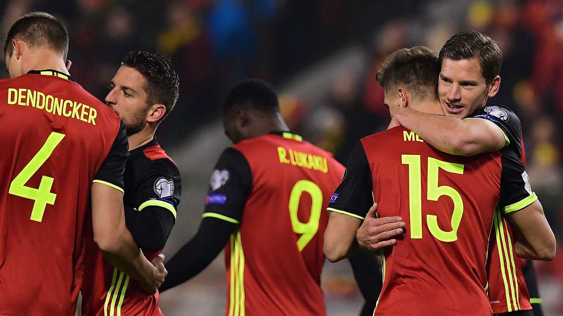 Thomas Meunier Belgium v Estonia 131116