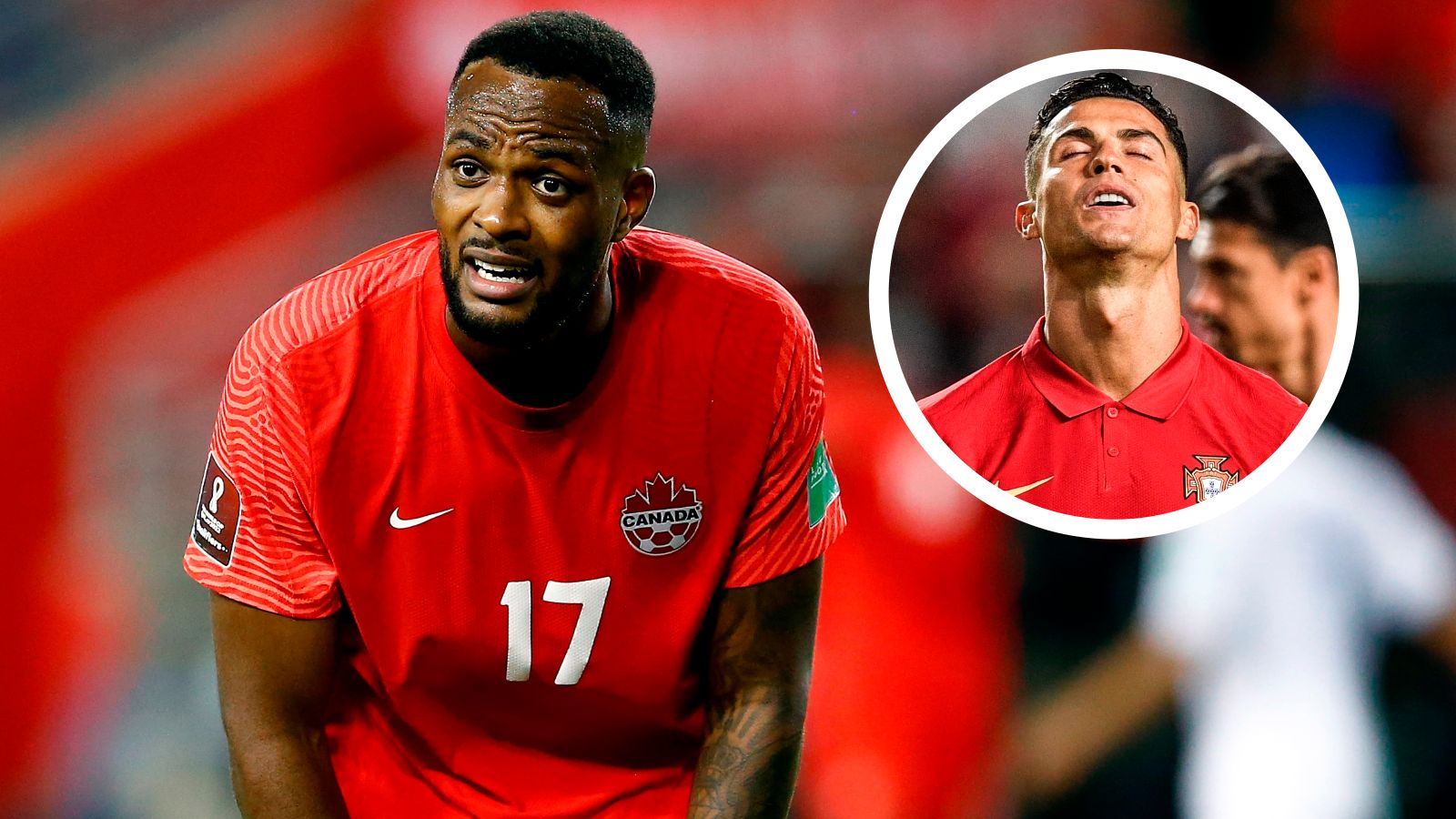 Cyle Larin & Cristiano Ronaldo GFX