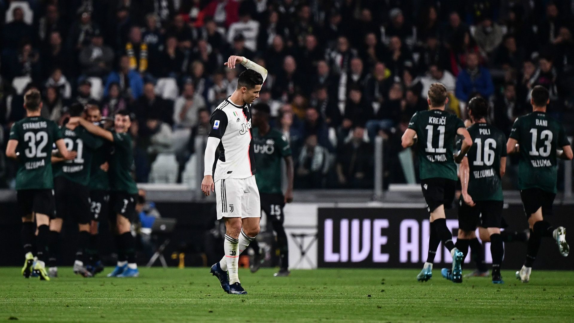 Cristiano Ronaldo Juventus Bologna Serie A