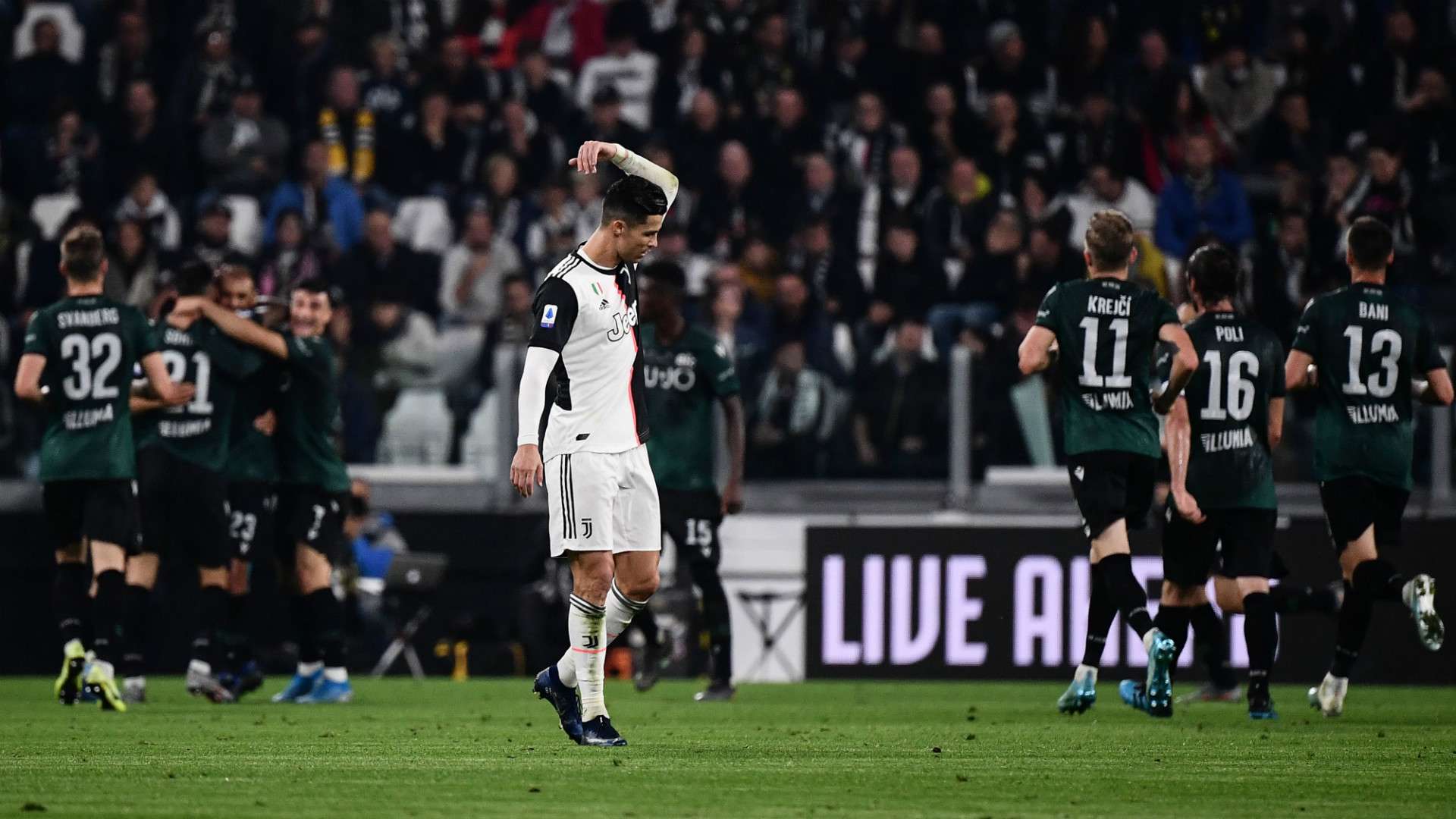 Cristiano Ronaldo Juventus Bologna Serie A